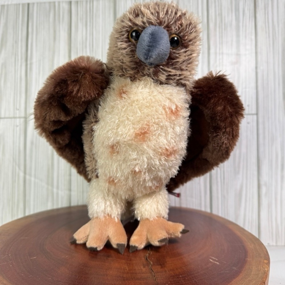 Douglas‎ Cuddle Toys Red Tailed Hawk Plush Stuffed Animal Bird 3759 Brown 9 Inch